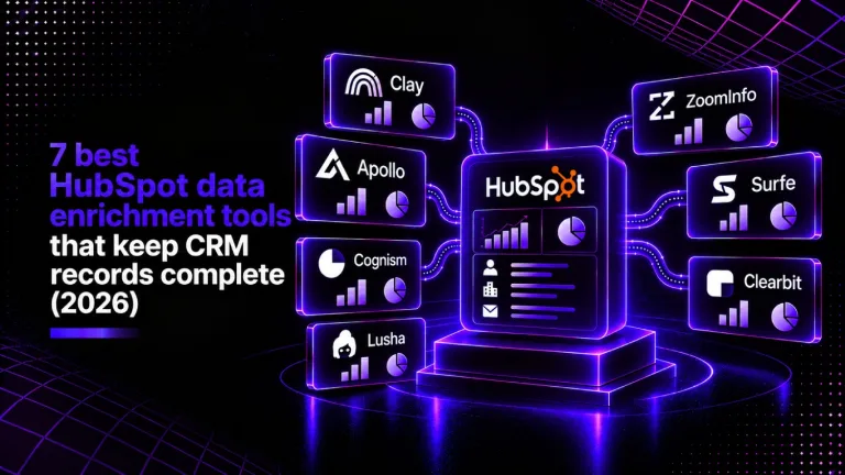 7 best HubSpot data enrichment tools that keep CRM records complete (2026)