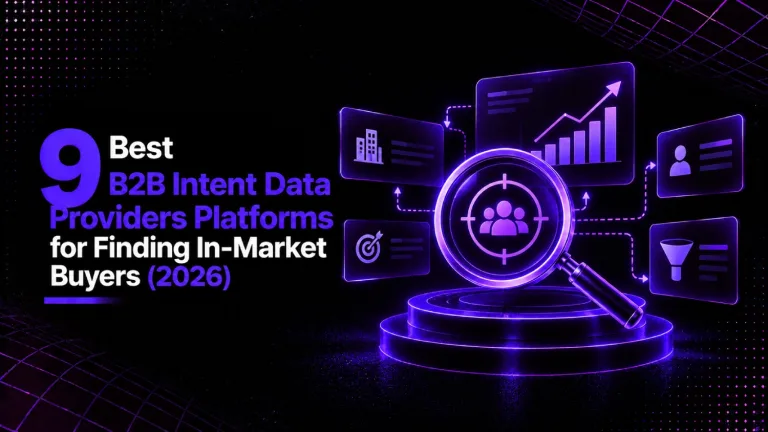 9 best B2B intent data providers platforms for finding in-market buyers (2026)